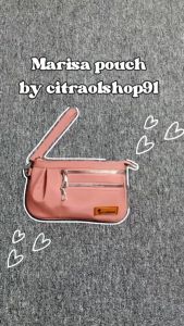 Dompet Simpel wanita Marisa Pouch Murah terbaru tiga res model kekinian