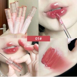 COD CAPPUVINI Pink Bear Lip Jelly Glaze Lip Cream Watery Gloss Lipstick