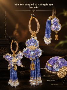 GAGAXIONG | Phụ Kiện Móc Khóa Ô Tô Handmade DIY Từ Vật Liệu Nacre