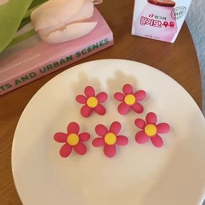 [PRINCESS KESLI] 1 Set Jepitan Anak Motif Bunga Love Klip Rambut Aksesoris Bayi Perempuan Cantik