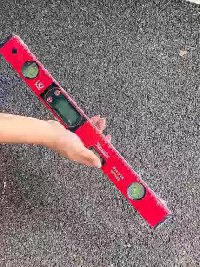Digital Protractor Angle Finder Bubble Magnetic Electronic Spirit Level 0-90° Inclinometer Leveling Ruler Tools