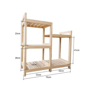 Rak Dispenser dan Rice Cooker Satu Set Biasa