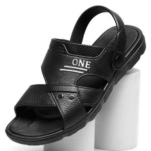 Dép Xỏ Ngón Đế Dày Chống Trượt Thoáng Khí Mùa Hè Cho Nam Dép Đi Biển Đế EVA Đế Ngoài Bằng Cao Su Cho Nam Trung Niên