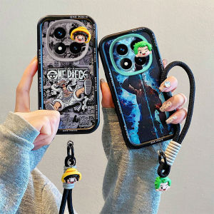 Phone Case Redmi Note 14 Pro + Plus Note 13 Pro 5G 4G Classic Cute Colorful Cool Three-dimensional Cartoon Casing with 3D Doll Lanyard Lens Protection Shockproof Silicone Soft Back Cover