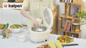 Nồi cơm điện lòng nồi Inox 304 liền khối Kalpen R16 1.2L bảo hành 24 tháng - Chuẩn Đức