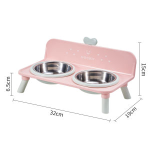 VOA | Non-Slip Cervical Care Pet Feeding Bowl Stainless Steel