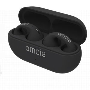 Japan Ambie Sound Earcuffs Wireless Bluetooth Earbuds Sports Fitness Ear-clip Bone Conduction Headphones [Kitsmall]