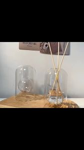 Laurent Aromatheraphy Aesthetic Reed diffuser Glass bottle (no oil included)