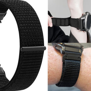 26mm 22mm Strap For Garmin Fenix 8 Pro E 7 7X/Instinct 3 2X/Forerunner 970 965 955 Quick Release Bracelet Nylon Sport Watch Band