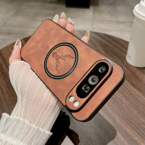 Business Luxury Faux Leather Slim Phone Case For Google Pixel 11 Pro XL 7 8 9 10 Pro 10A 9A 8A 7A for Magsafe Shockproof Cover