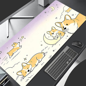 Bandai | Corgi Chai Dog Lớn Miếng Lót Chuột Chơi Game Kawaii Cao Su Để Bàn Cho Máy Tính Laptop Game Thủ Thể Thao Điện Tử Bàn Phím Thân Thiện
