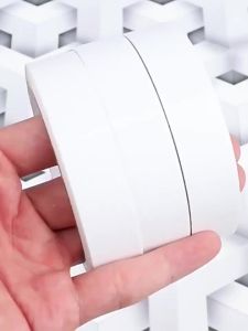 10 Rolls Double-sided Tape Ultra-thin Strong Adhesive Plaster White Glue Self-adhesive Tapes for Home Office School Stationary