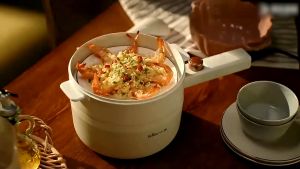 Bear 1.6L Electric Cooker Multi Cooker Two Layer Rice Cooker With Steamer Hot Pot Non Stick Frying Pan Kitchen Skillet