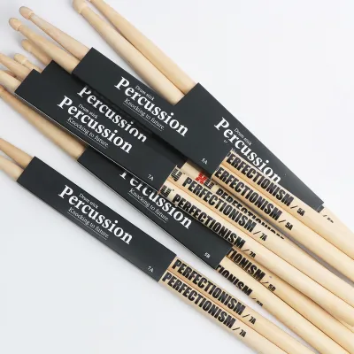 Cặp Dùi Trống Maple 5A 7A 5B Chất Liệu Gỗ Óc Chó Cao Cấp Âm Thanh Xuyên Sâu Dành Cho Người Chơi Trống Luyện Tập Và Biểu Diễn Sân Khấu