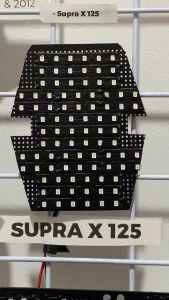 LAMPU STOPLAMP RUNNING motor Supra 125 X LAMPU REM BELAKANG RUNNING 8 MODE KEDIP