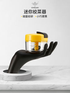 Ownland Manual Mini Food Processor Garlic Grinder Meat Mincer Pepper Chopper Dumpling Filling Tool Kitchen Gadget