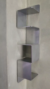 ชั้นวางของสแตนเลส หลายชั้น 304 แท้ ตกแต่งบ้าน ติดผนัง