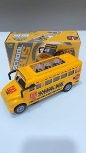 Mainan Anak A422-1Y STUDENT CAR SCHOOL BUS Mainan Bus Sekolah Diecast Mobil Sekolah Anak Mainan Anak Perempuan - Mainan Anak Laki Laki