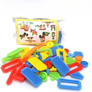 สร้อยคอจิ้มจุ่มพลาสติก โซ่เรขาคณิต ช่วยพัฒนาสมองเด็ก ของเล่นเสริมศักยภาพ ชิ้นส่วนต่อ ชิ้นส่วนต่อ ของเล่นเสริมศักยภาพ