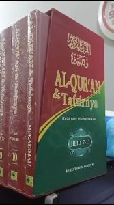 BEST SELLER AL-QURAN & TAFSIRNYA ( Edisi Yang Disempurnakan ) Jilid 7-11 Kementrian agama RI - Widya Cahaya