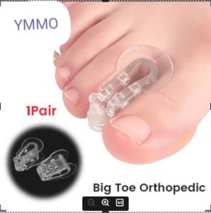 1 Pair Toe Corrector Splints Bunion Corrector Toe Separator Overlap Separator Bunion Finger Corrector Foot Care Tools