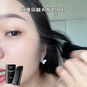 Hair Dye Stick One-time Fast Dyeing Hair Covering White Hair Hair Dye Hair Long Lasting Fast Dyeing Cream Waterproof And Sweat-Proof Hair Dye Comb Natural Hair Comb With Teeth For Black Hair