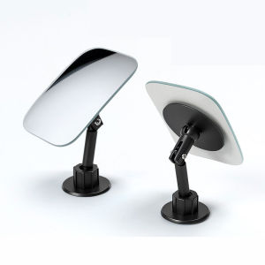 Gương Chiếu Hậu Điểm Mù Lồi HD Hình Vuông 360 Độ Góc Rộng Có Thể Điều Chỉnh Gương Phụ Trợ Đỗ Xe Cho Ô Tô