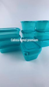 Toples Plastik Kotak Calista Rumoi Colour Set 12pcs Food Container Food Preparation Storage Set Tempat Wadah Penyimpanan Makanan Bumbu Dapur Set Lunch Box Food Container Set Toples Kulkas
