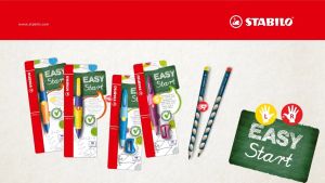 STABILO EASYergo 1.4 mm Ergonomic Mechanical Pencil (Right-Hander/Left Handed ) - Handwriting Pencil [TRAIN YOUR KIDS TO WRITE WELL]
