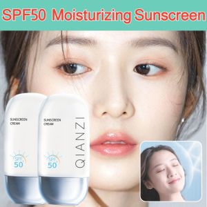 Spf50 Moisturizing Sunscreen Waterproof Sweatproof Sun Cream Double Oil Control & Pore-Fection Sunscreen Makeup Base