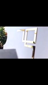 50M Rol List plat strip mirror gold stainless steel emas cermin Perbatasan Stiker Dinding Besi Tahan Karat Perekat diri Roll dining/lantai/pintu/ruang tamu dekoratif Jahitan Indah Kamar Tidur