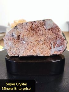 Natural Precious India Pink Candy Heulandite Crystal Druzy Ornament X2 #Naturalcrystal #homedecor #Lifestyle #Furniture #PinkCrystal