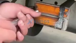 Xximos 1pcs Stop Lamp LED Truk  24Volt Side Marker Car Lights Warning Tail Light Auto Trailer Truck Lamps