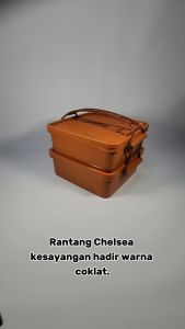 12 Set Rantang Chelsea Plastik Susun 2 COKLAT: Harga & Keunggulan