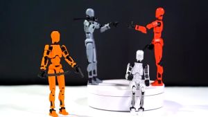 3D Printed Mannequin Robot Toys Lucky 13 Action Figure Toys Multi-jointed movable Assembly Toys Creative building block doll ornaments
