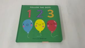 123 Board Book Follow the Dots to Learn Numbers for Kids To Learn Counting (Toddler)