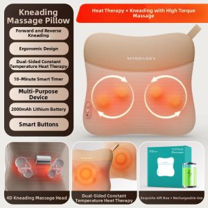 Kneading Massaging Cushion Lumbar Support