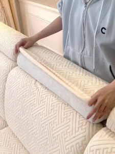 COD 1/2/3/4 Seaters L Shape Knitted Sofa Seat Cushion Cover Elastic SolidSofa Cover Protective Cover