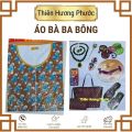 Quần áo bà ba bông cao cấp vàng mã. 