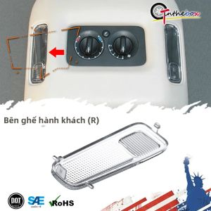 Gtinthebox Nội Thất Ô Tô Bảng Điều Khiển Trên Cao Vỏ Đèn Dạng Vòm Chất Liệu ABS Dành Cho Ford Expedition & Lincoln Navigator 2003-2006 Bên Hành Khách Bên Phải