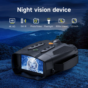 Night Vision Goggles 2mp Night Vision camera Binoculars Equipped with 28mm Objective Lens 3 HD Screen Wildlife Watching /Camp