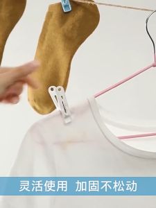 (20 PCS) Colorful Clothes Clip Plastic Pegs Drying Clip Hanging Pin Plastic Clothespins Light Duty Laundry Cloth Peg