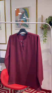 Kurta Lelaki Teluk Belanga Lengan Pendek Moden Man Kurta Eksklusif Comocrepe Murah Koleksi Jenin Baju Special Offer Baju Raya 2024