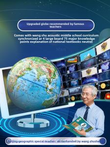 MONLEYTA | Student Use 3D Spherical Floating Globe 20cm