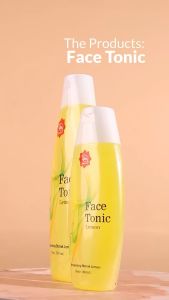 VIVA FACE TONIC LEMON 100ML Toner Penyegar Wajah Kulit Berminyak dan Jerawat Halal BPOM Original
