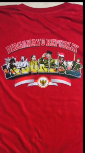 Kaos Lenagn Panjang Pria Pahlawan Indonesia Baju Hut Ri Perayaan Kemerdekaan 17an Agustus Merdeka Atasan Wanita