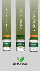 Pure Nutrition Organic Moringa 1200mg Tablets – Immune & Skin Wellness 120 Vegetarian Capsules