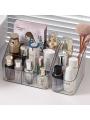 Japanese Style Cosmetic Organizer Brush Holder Elegant Luxury Feeling Women's Classic Skirt Storage Box Desktop Makeup Arrangement. 