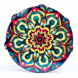 Đàn Trống Gõ Tay Trống Chuông Trống Dân Tộc Uygur Trung Quốc Cho Trẻ Em Mẫu Giáo Đồ Chơi Nhạc Cụ Giáo Dục Cho Trẻ Em Từ 3-14 Tuổi