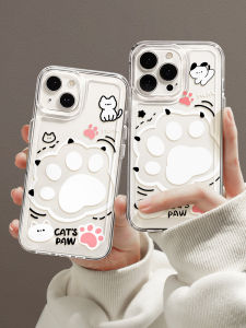 Ultra-Thin Transparent Silicone Case for Redmi Note14 Womens Full-Coverage Anti-Fall Protective Shell Original Cartoon Design